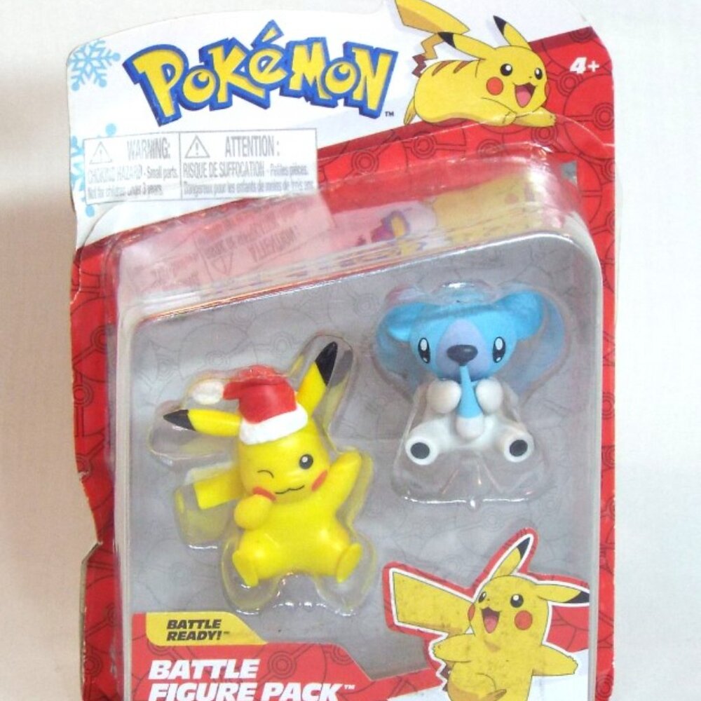 Pokémon Battle Figure Pack Lot – Pikachu, Leafeon, Cubchoo, Goomy – Sealed - Picture 3 of 8